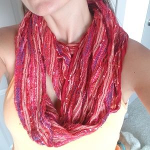 Texture! infinity scarf